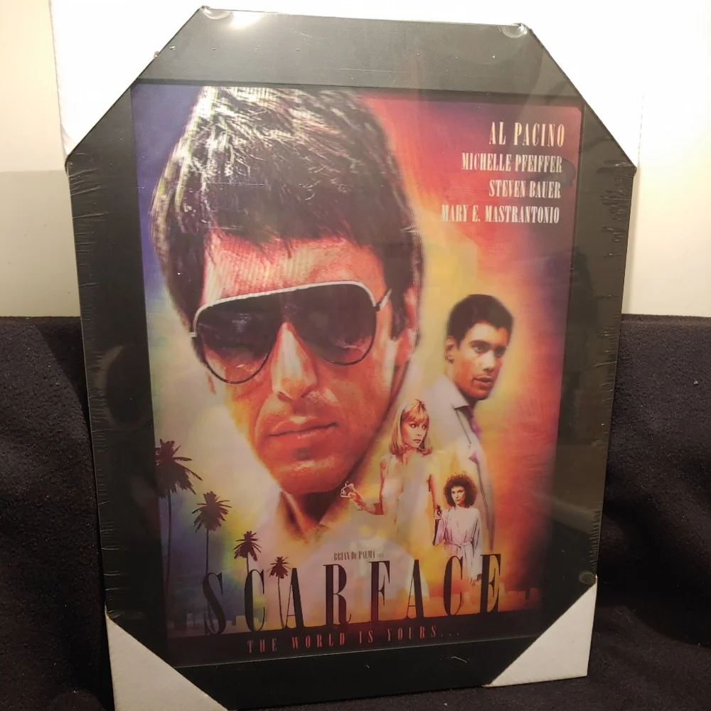 Scarface 3D Hologram Picture - Picture 1 of 7